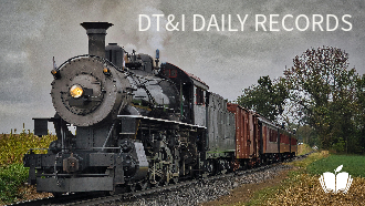 Train with text DT&I RR Daily Records