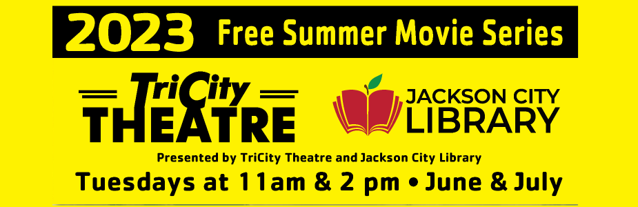 banner with free summer reading movies